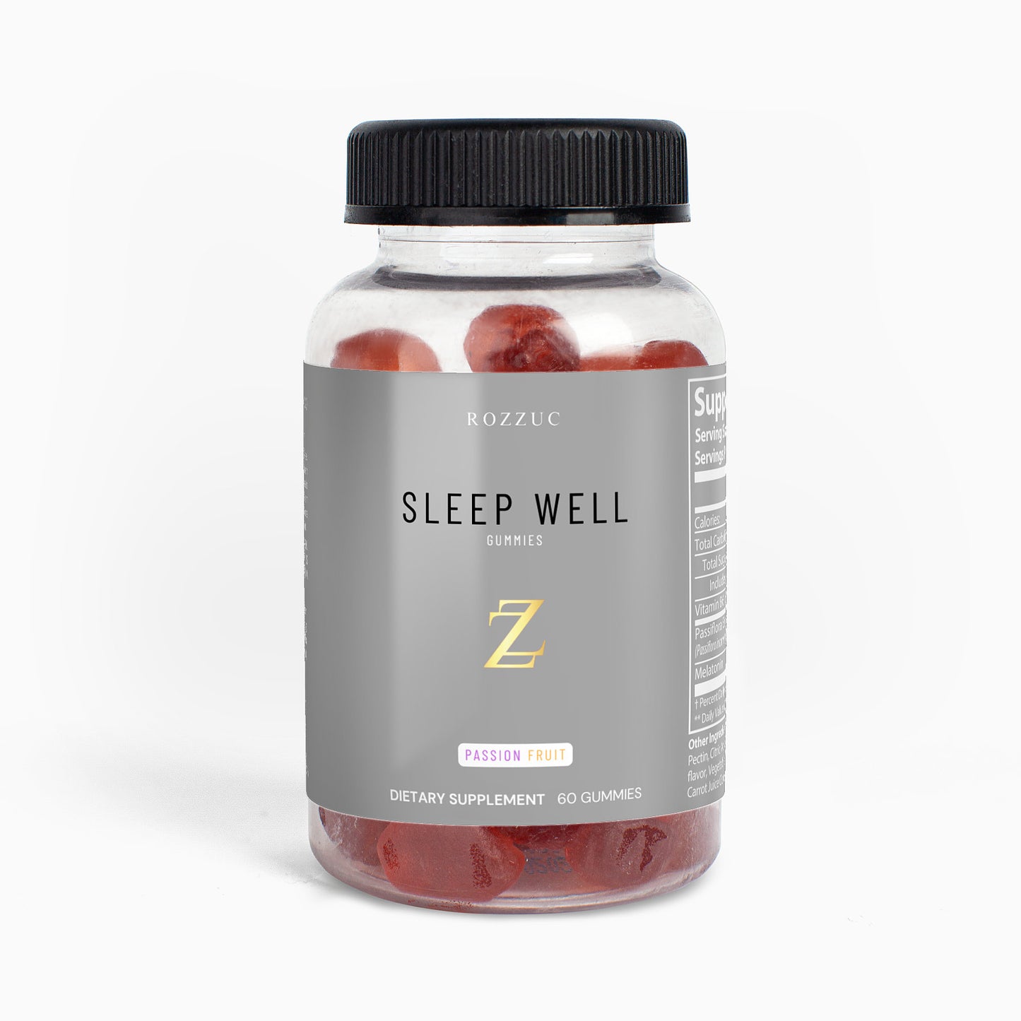 Sleep Well Gummies (Passion Fruit)