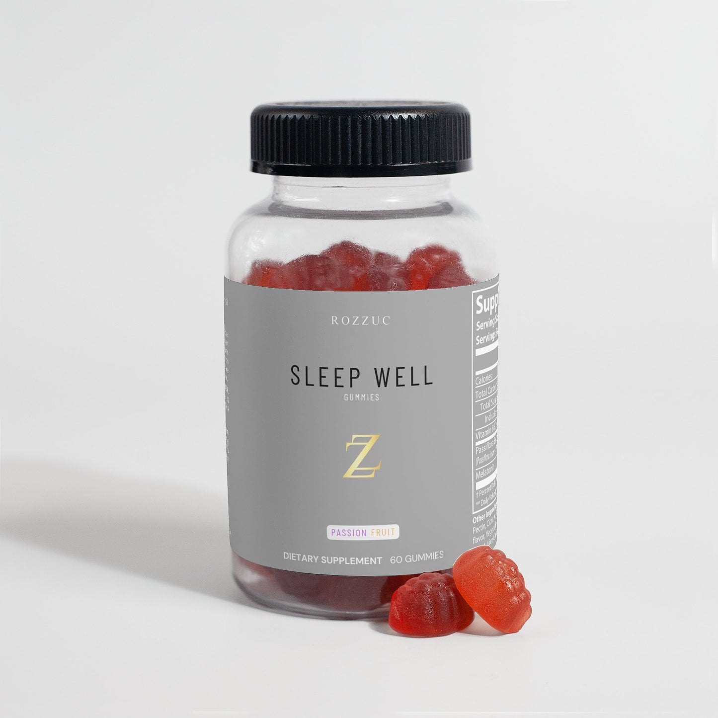 Sleep Well Gummies (Passion Fruit)